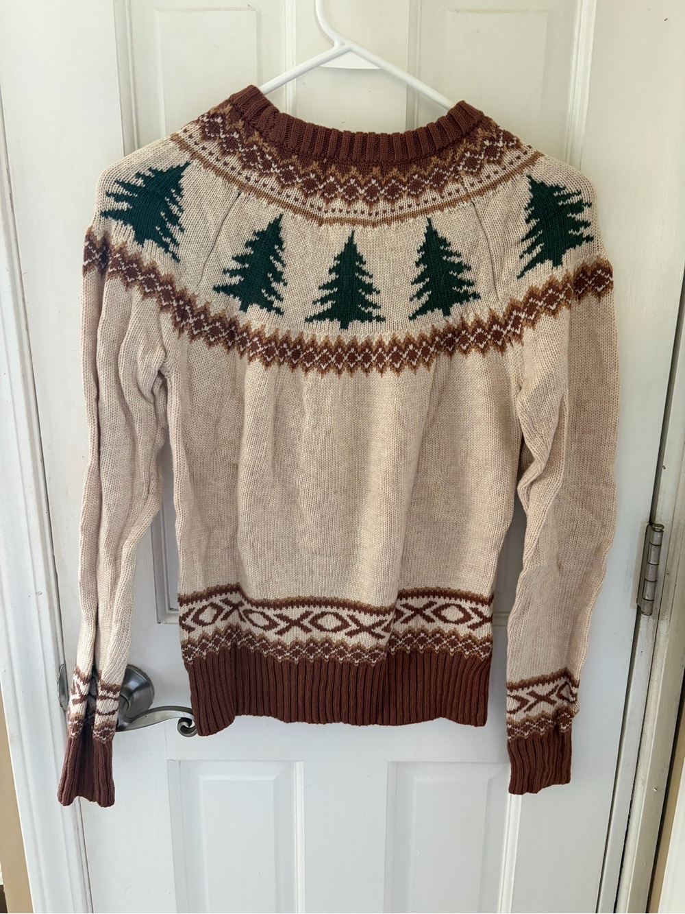 Kiel James Patrick Evergreen Trees Sweater - Picture 3 of 3